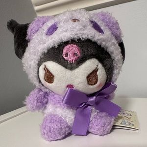 NWT Sanrio Kuromi Costumed Keychain Plushie